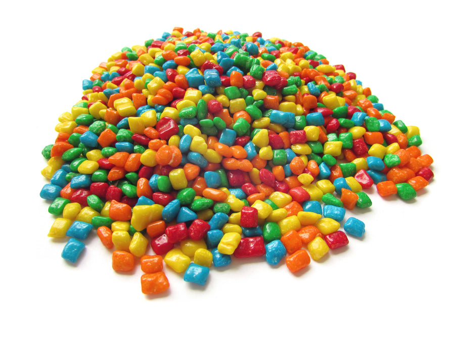 Mini Chicle Cuadrado De Colores 1kg