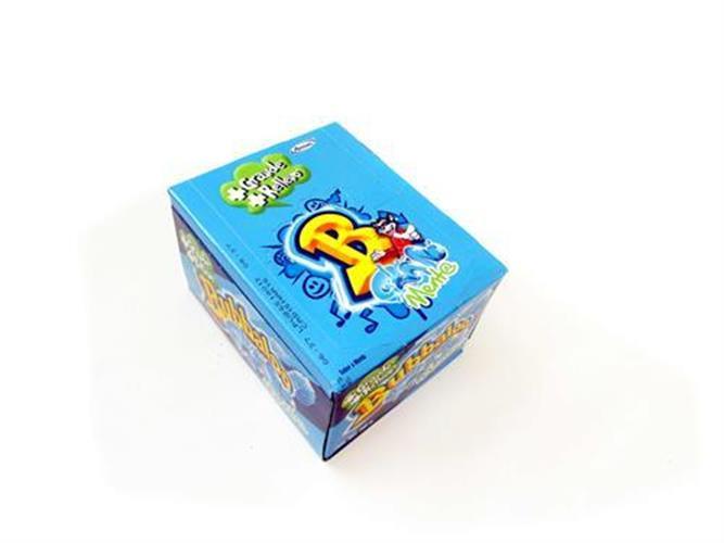 Chicles Bubbaloo Sabor Menta Caja Con 50pz De 5.8gr c/u