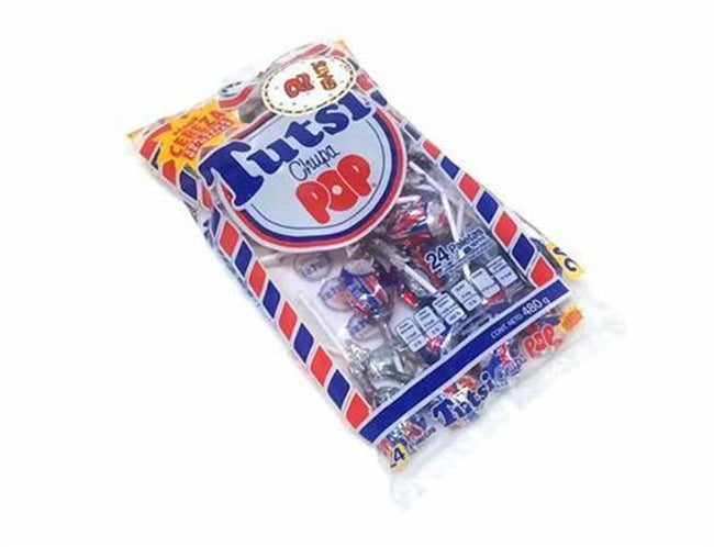 Paleta Tutsi Chupa Pop 24pz De 20gr c/u