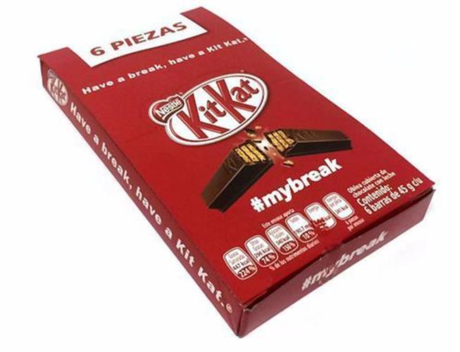 Kit Kat Nestle 6pz De 45gr c/u