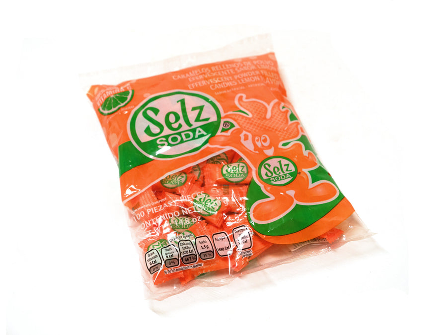 Caramelo Selz Soda 100 pza de 4.2g c/u