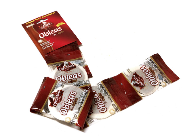 Tira Oblea Coronado Mediana 6pza/14g