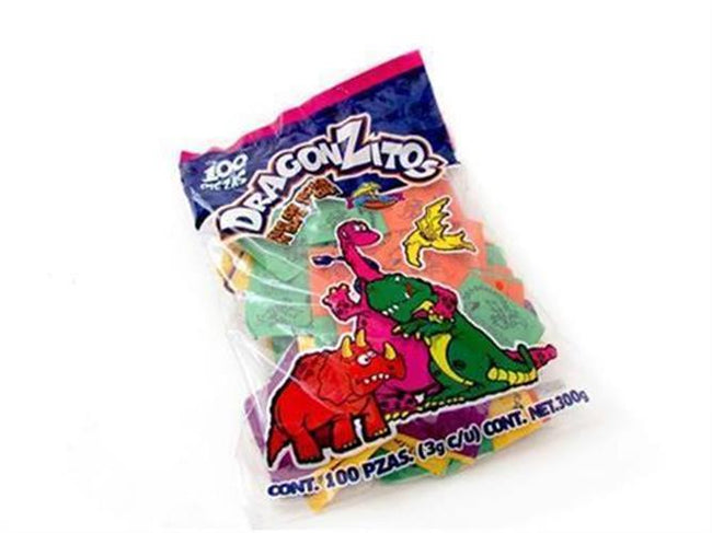 Dragonzitos Ber-Ber 100pz De 3gr c/u