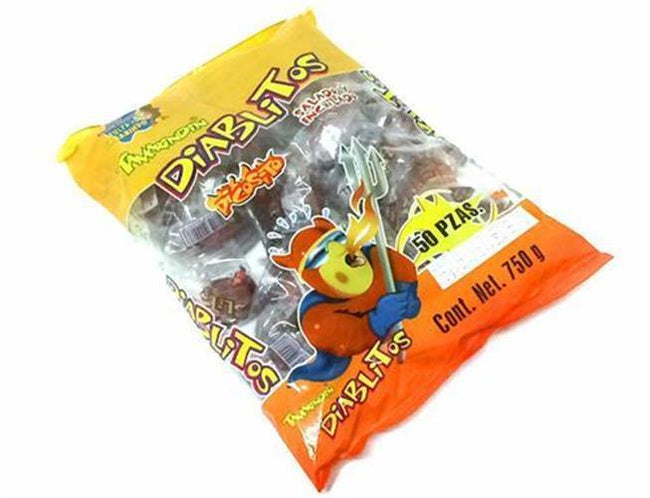 Diablitos 50pz de 15gr c/u